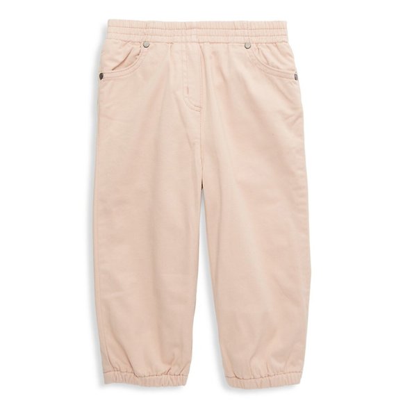 NEW STELLA MCCARTNEY Baby Pipkin Embroidered Swan Heart Elastic Dress Joggers - Picture 4 of 5